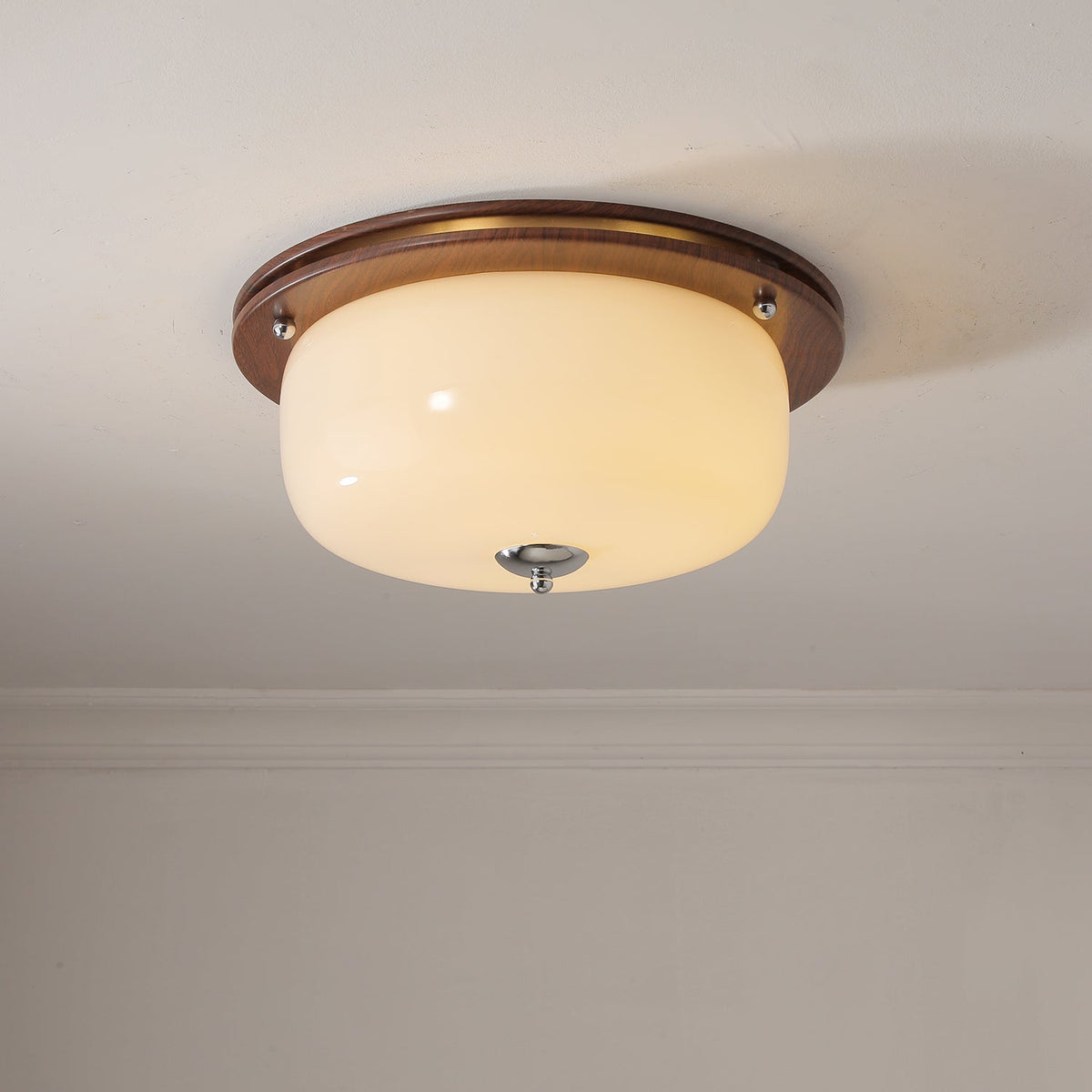 Vetheel Premium Noords Kunstzinnig Koepel Glas Plafondlamp