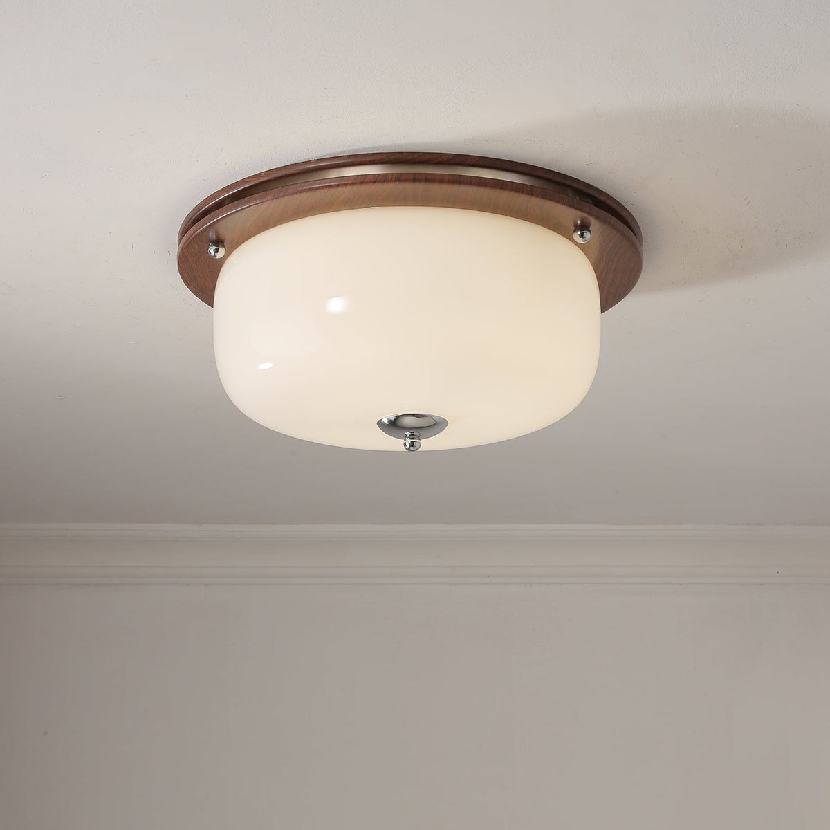 Vetheel Premium Noords Kunstzinnig Koepel Glas Plafondlamp