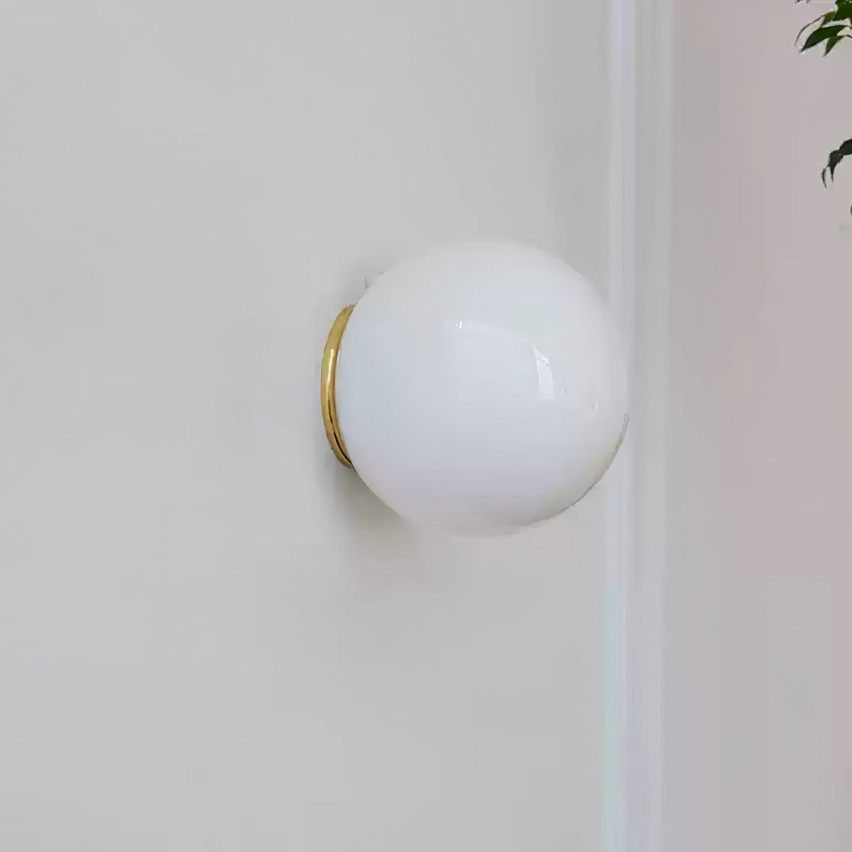 Celorira Moderne minimalistische mini-orb wandlamp van glas