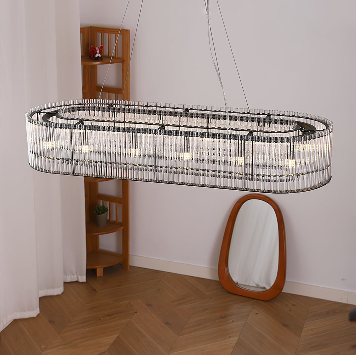 Celivia Moderne hanglamp van glasbuisring