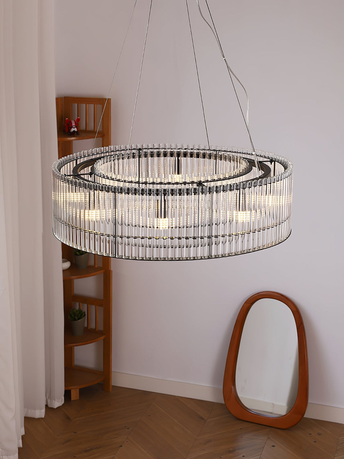 Celivia Moderne hanglamp van glasbuisring