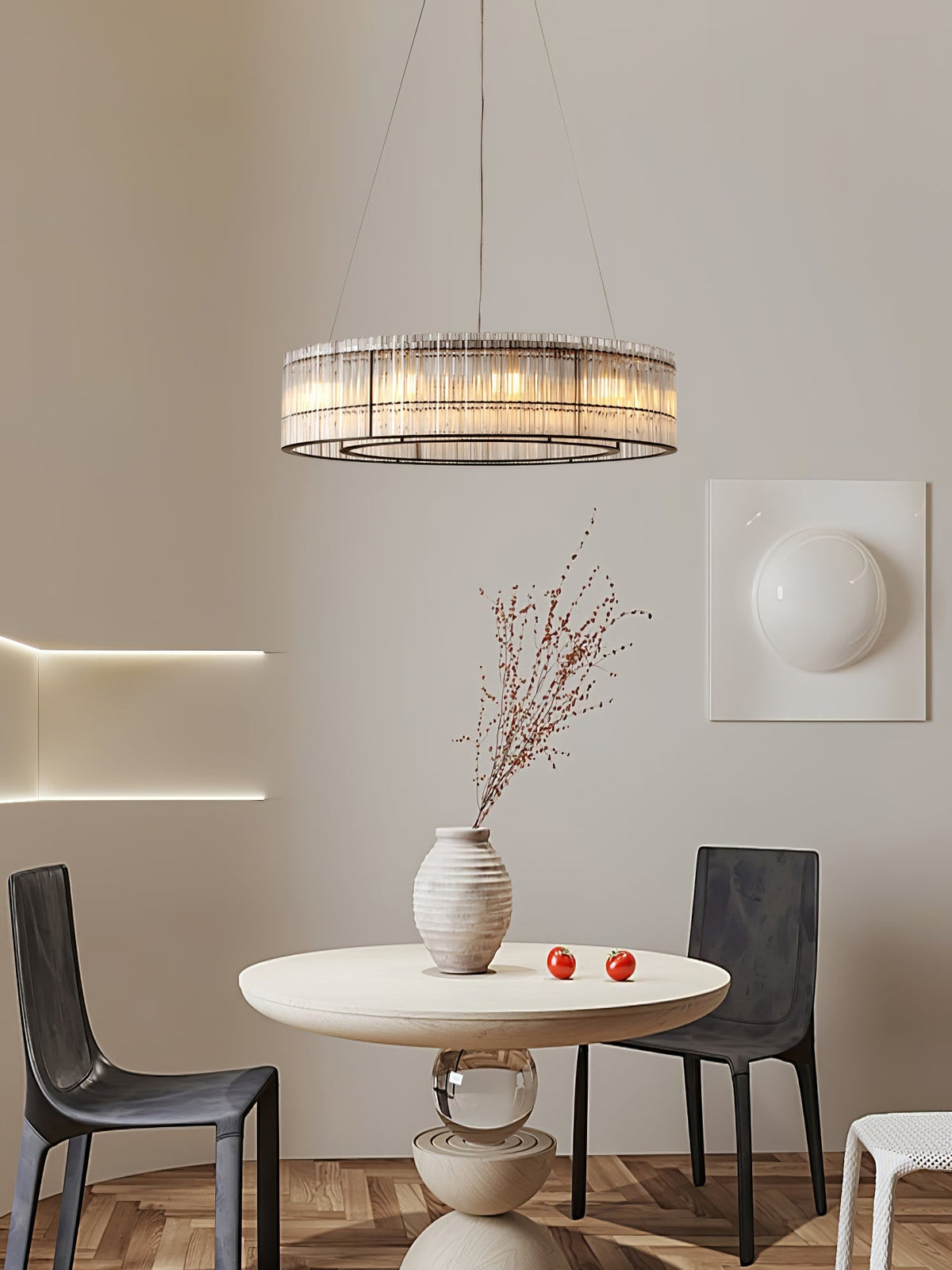 Celivia Moderne hanglamp van glasbuisring