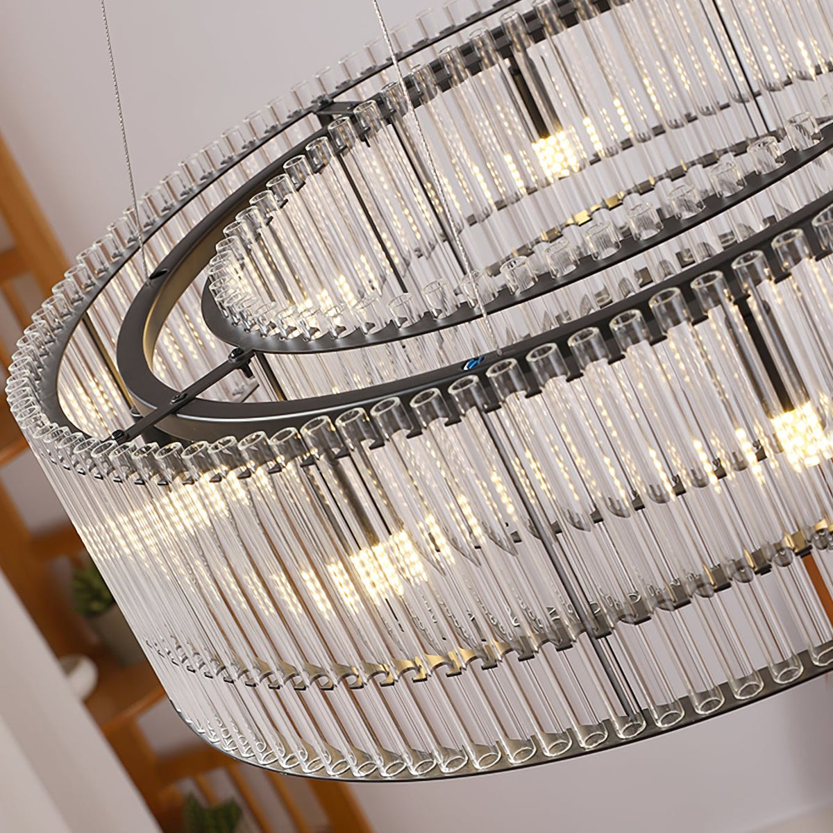 Celivia Moderne hanglamp van glasbuisring