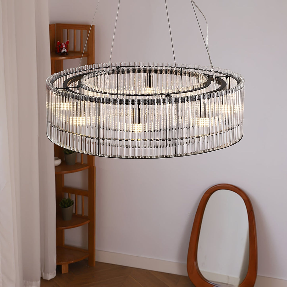 Celivia Moderne hanglamp van glasbuisring