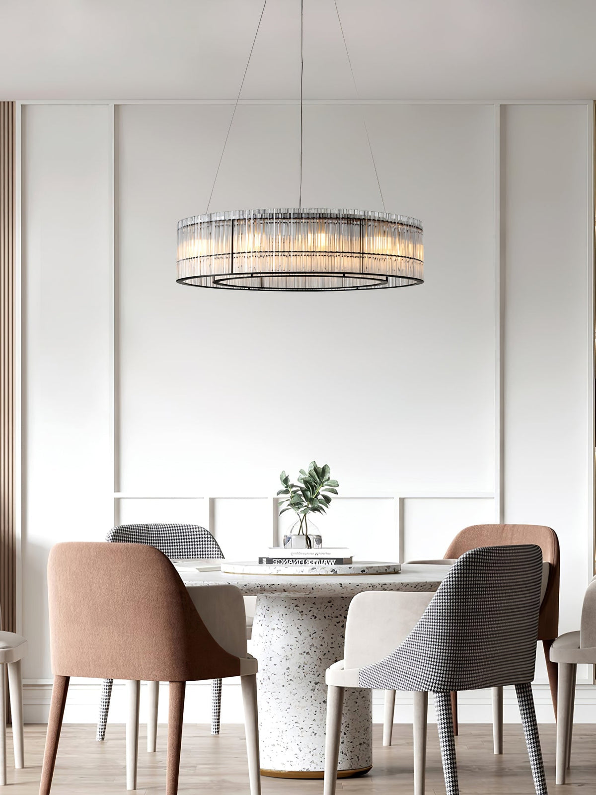 Celivia Moderne hanglamp van glasbuisring