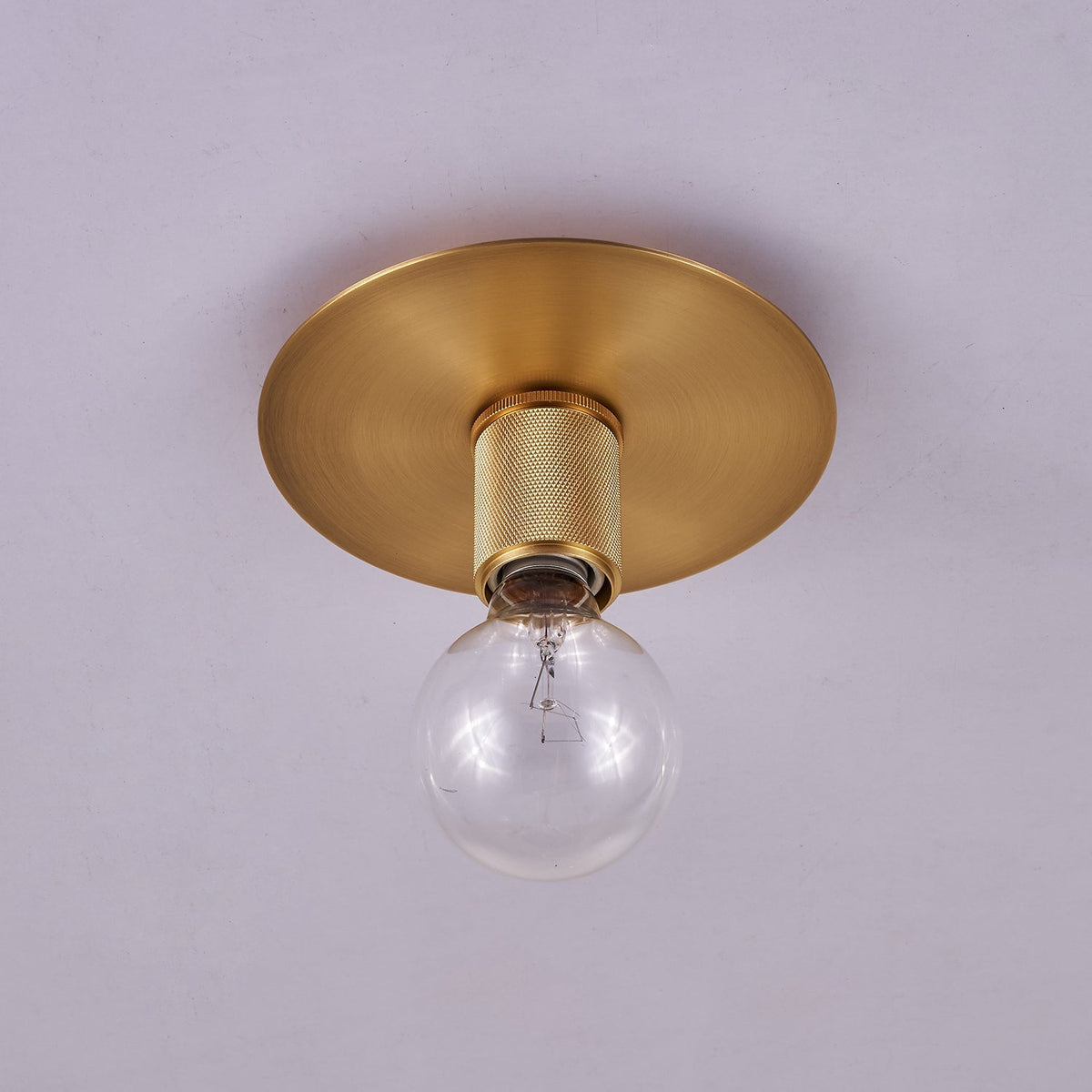 Aursorion moderne minimalistische plafondlamp van messing