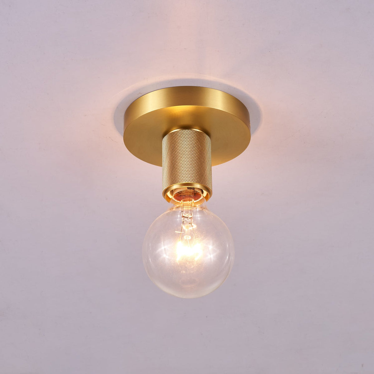 Aursorion moderne minimalistische plafondlamp van messing