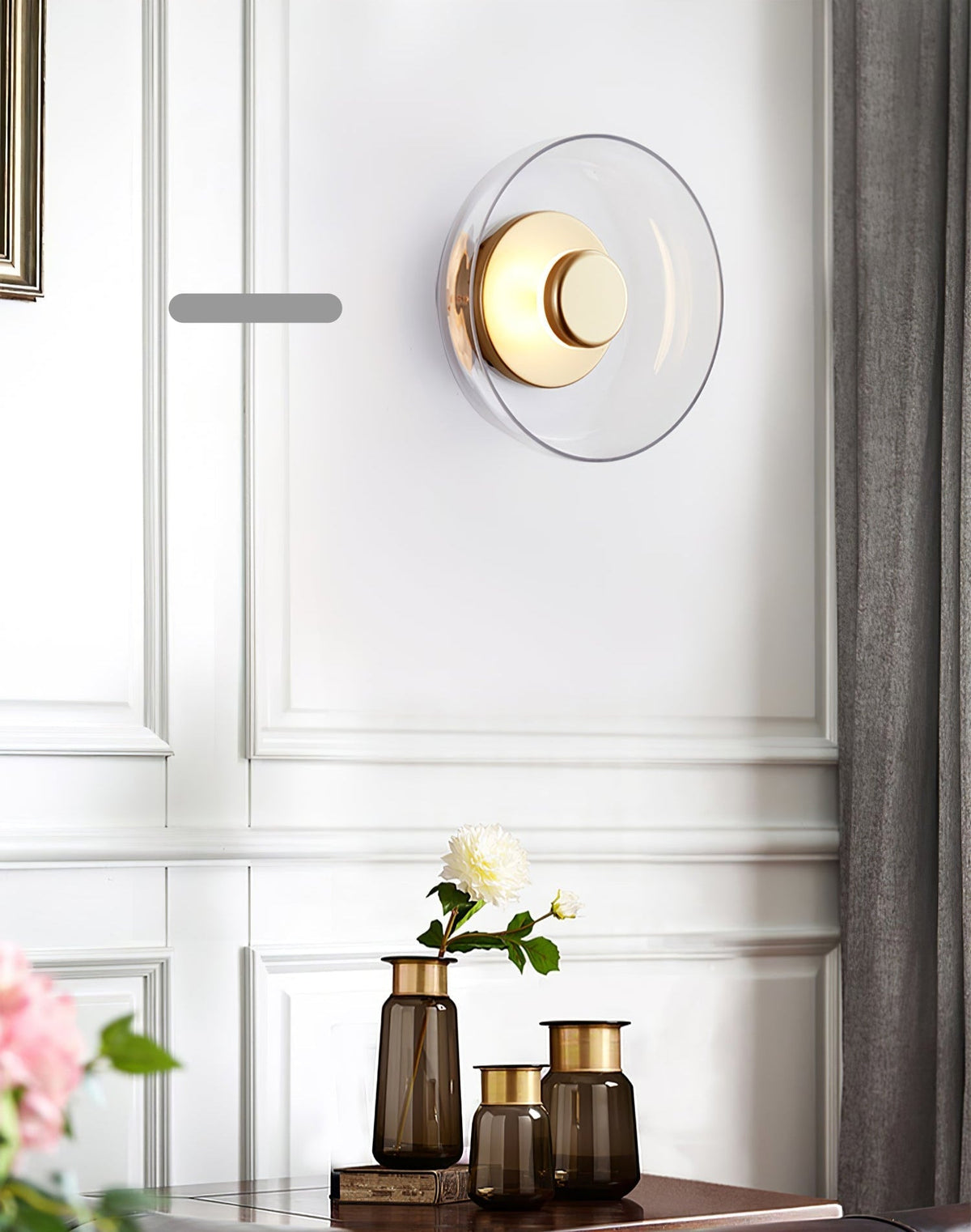 Lomino Premium Noordse kunst glas wandlamp