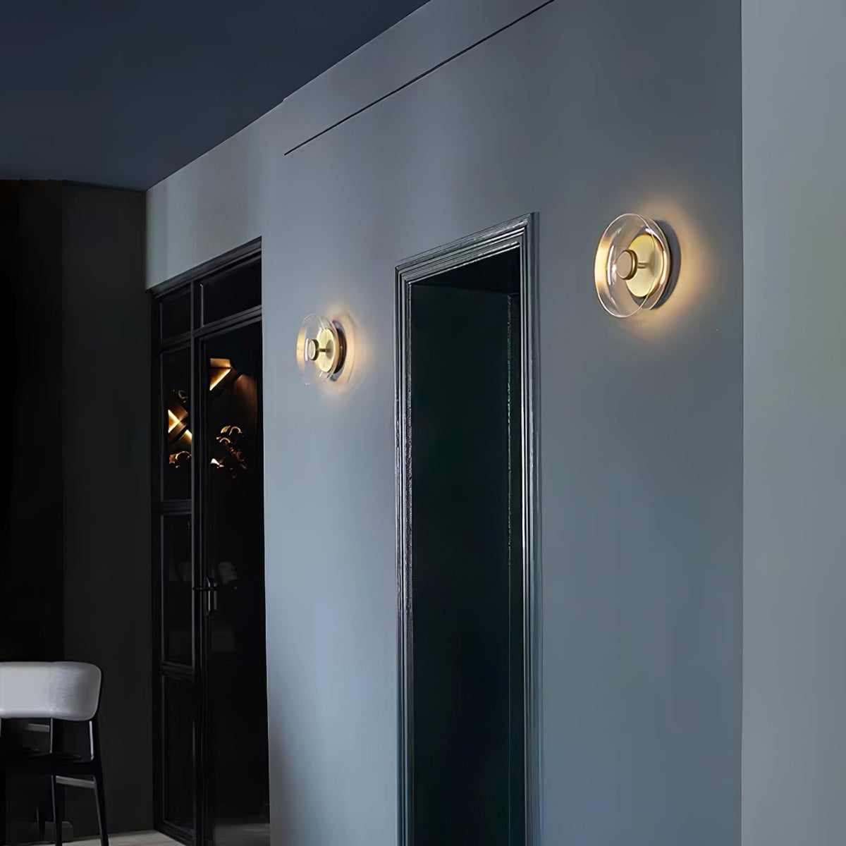 Lomino Premium Noordse kunst glas wandlamp