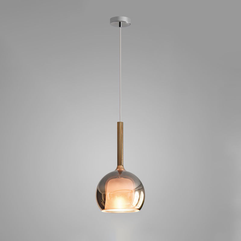 Lioranira hanglamp rookglas rond
