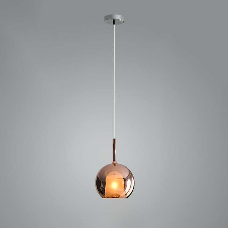 Lioranira hanglamp rookglas rond