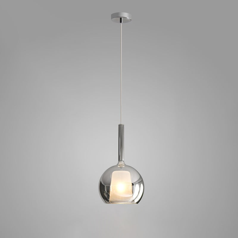 Lioranira hanglamp rookglas rond