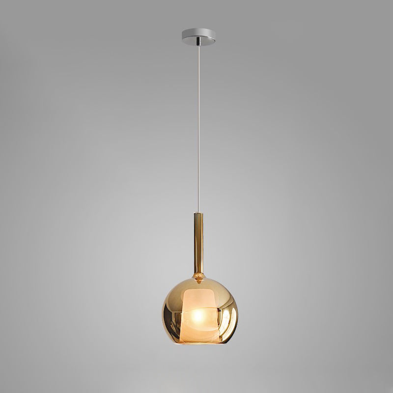 Lioranira hanglamp rookglas rond
