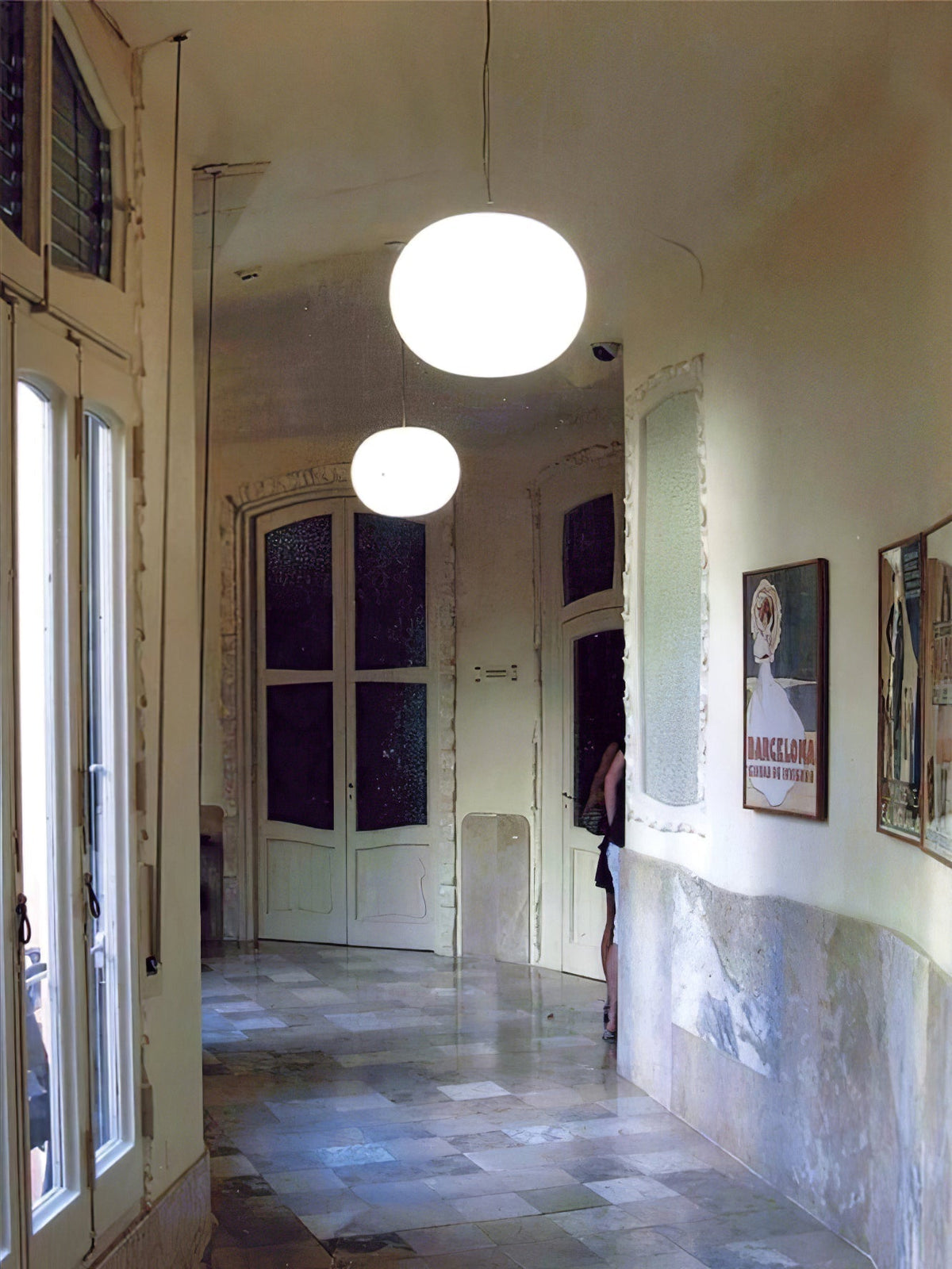 Gysta Moderne hanglamp van glas