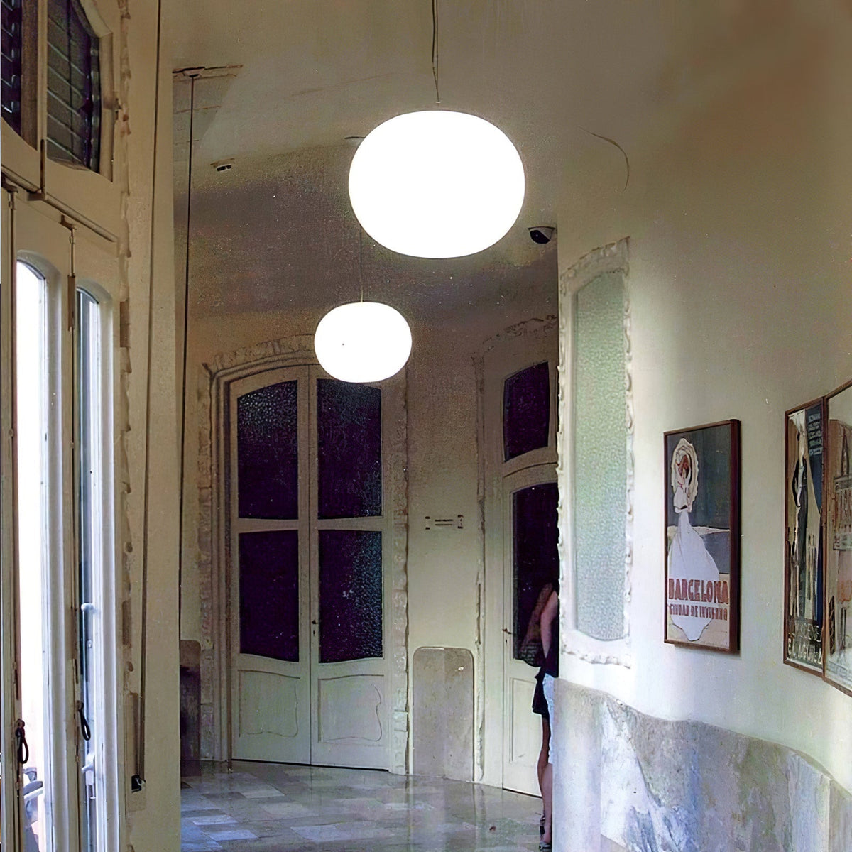 Qersy moderne hanglamp van glas