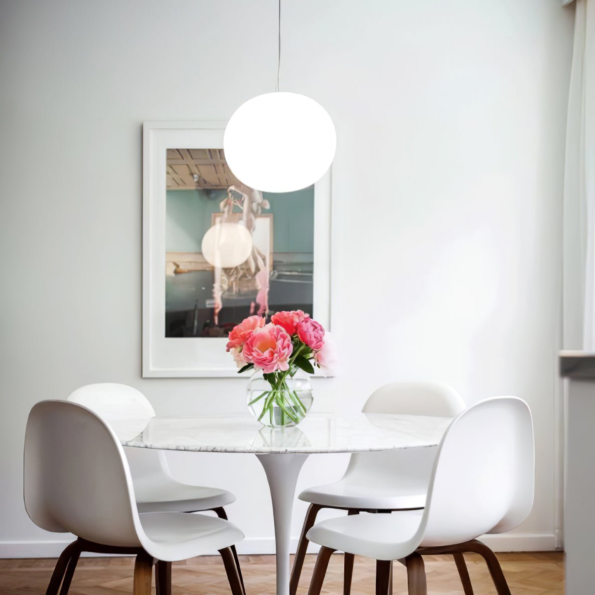 Gysta Moderne hanglamp van glas