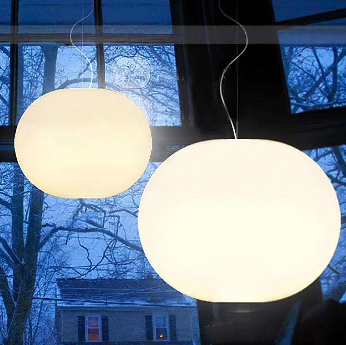 Qersy moderne hanglamp van glas