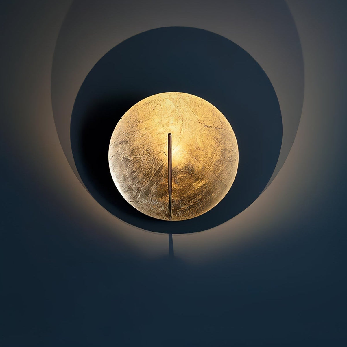Noctarion Golden Aura wandlamp goudkleurig