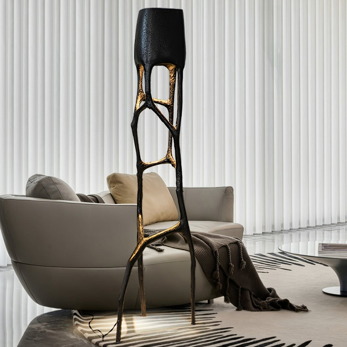 Caelith Gothic Sculpture vloerlamp