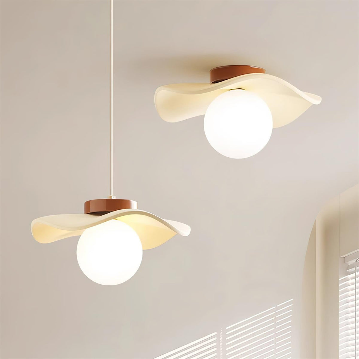 Wave-plafondlamp