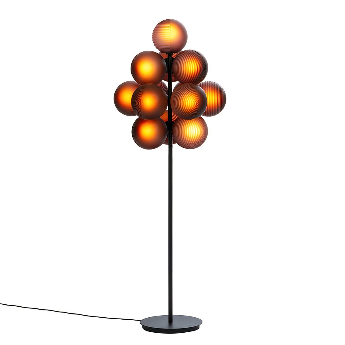Nyrain glaskunst vloerlamp