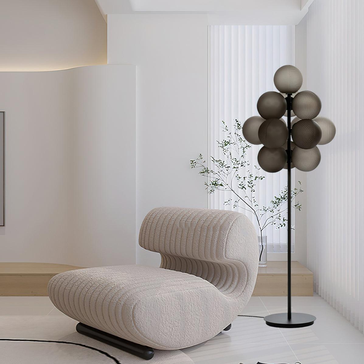 Nyrain glaskunst vloerlamp