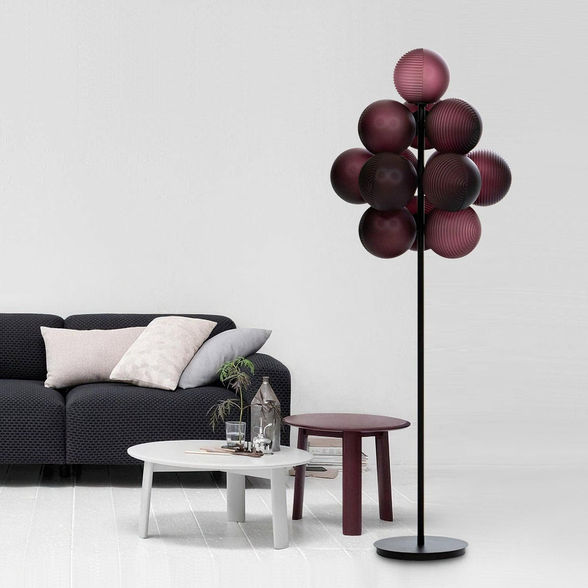 Nyrain glaskunst vloerlamp