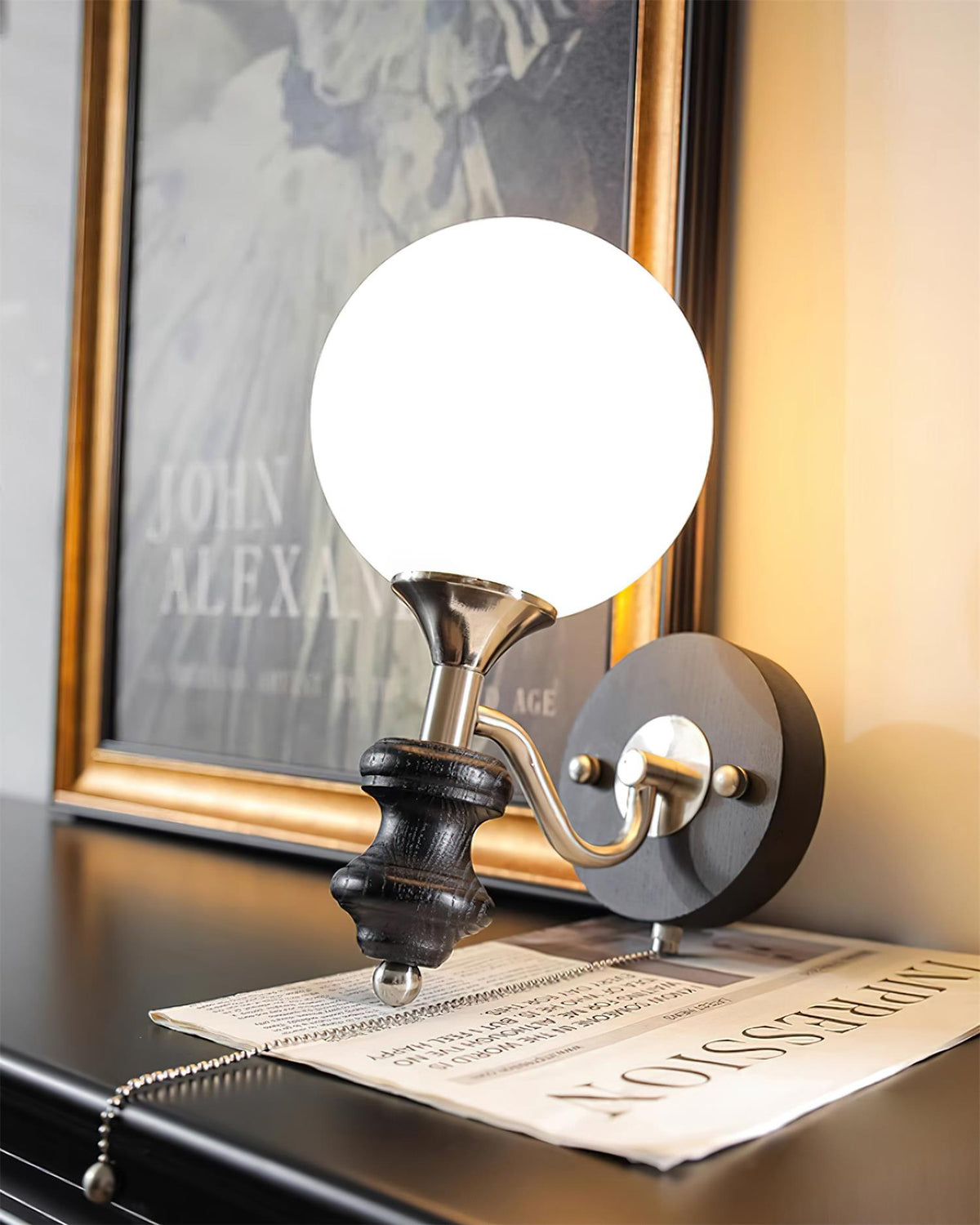 Duvin wandlamp