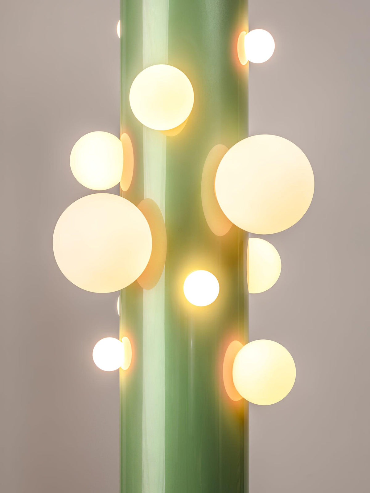 Ortaliel vloerlamp met groen marmer