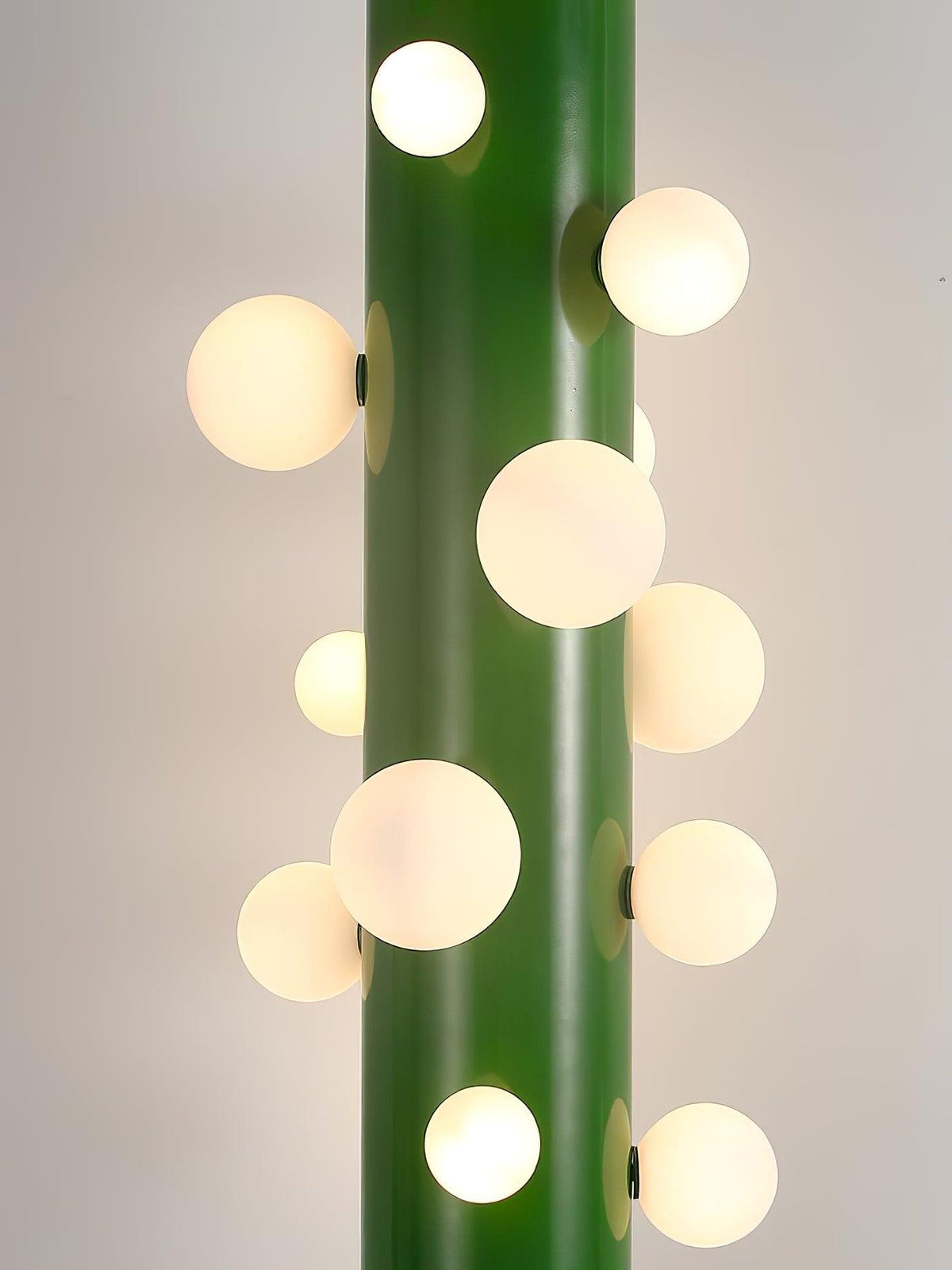 Ortaliel vloerlamp met groen marmer