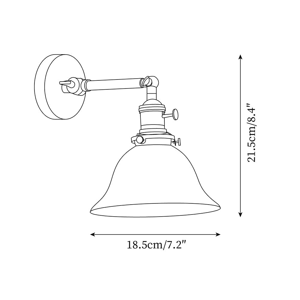 Veldin wandlamp
