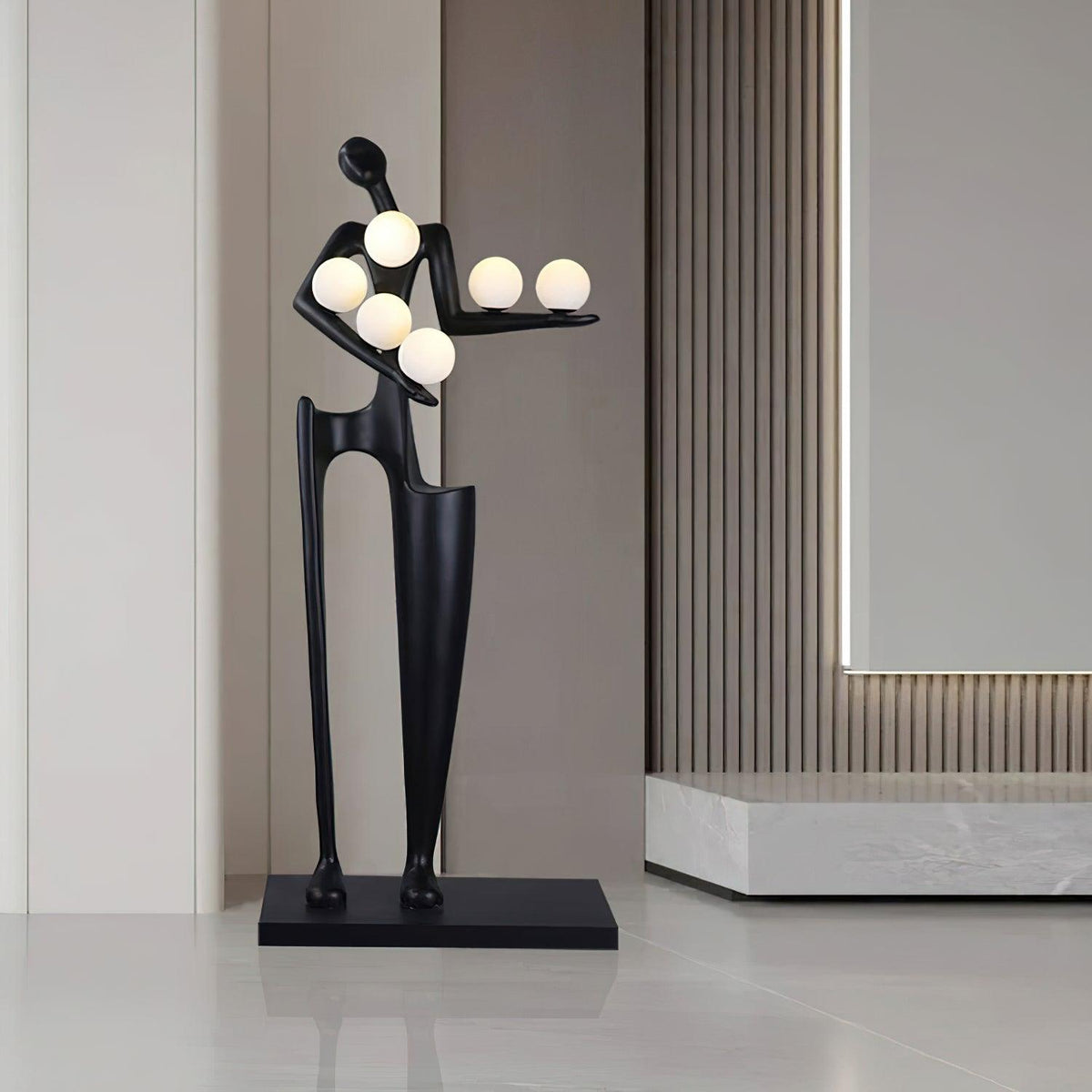 Orelivine vloerlamp