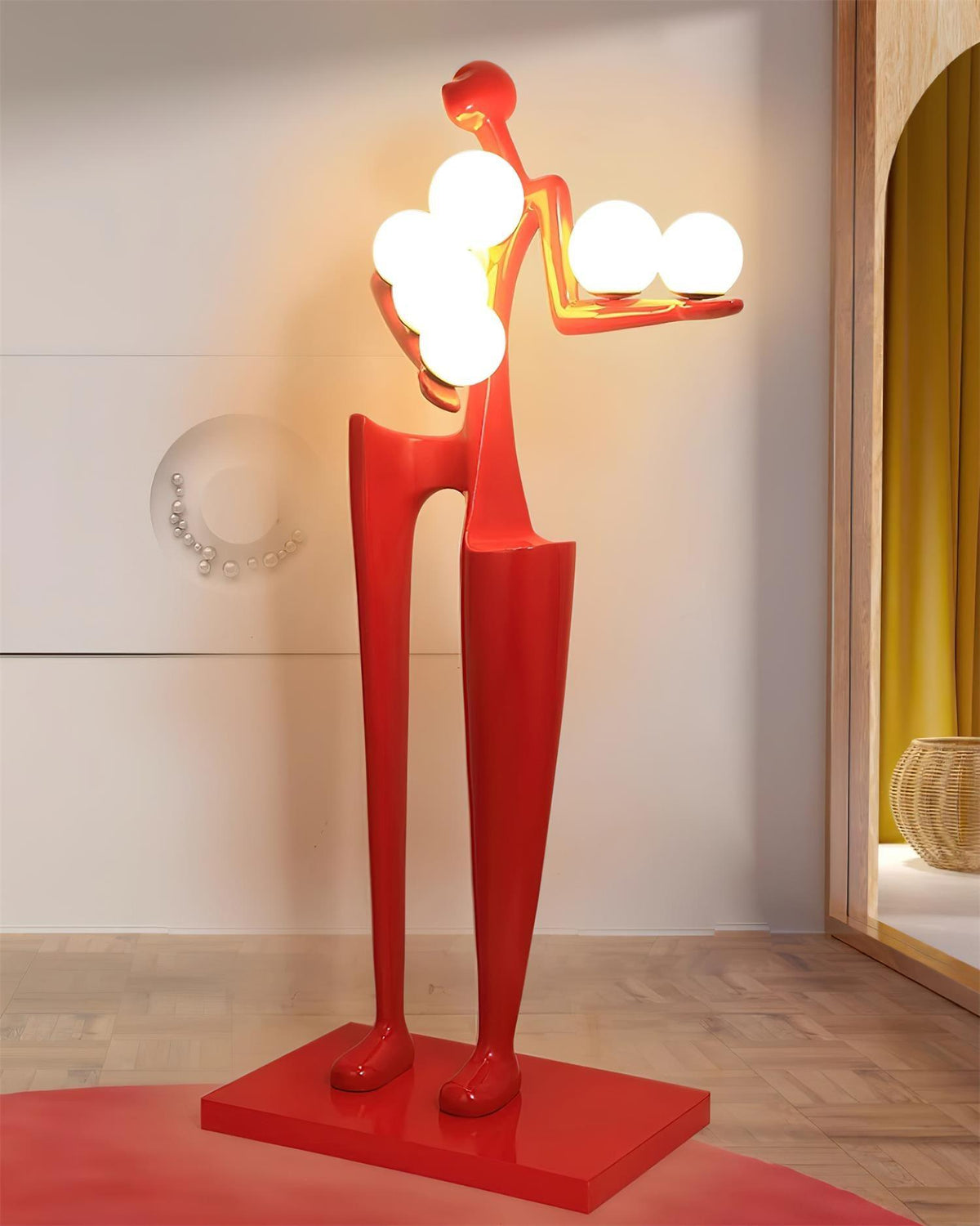 Orelivine vloerlamp