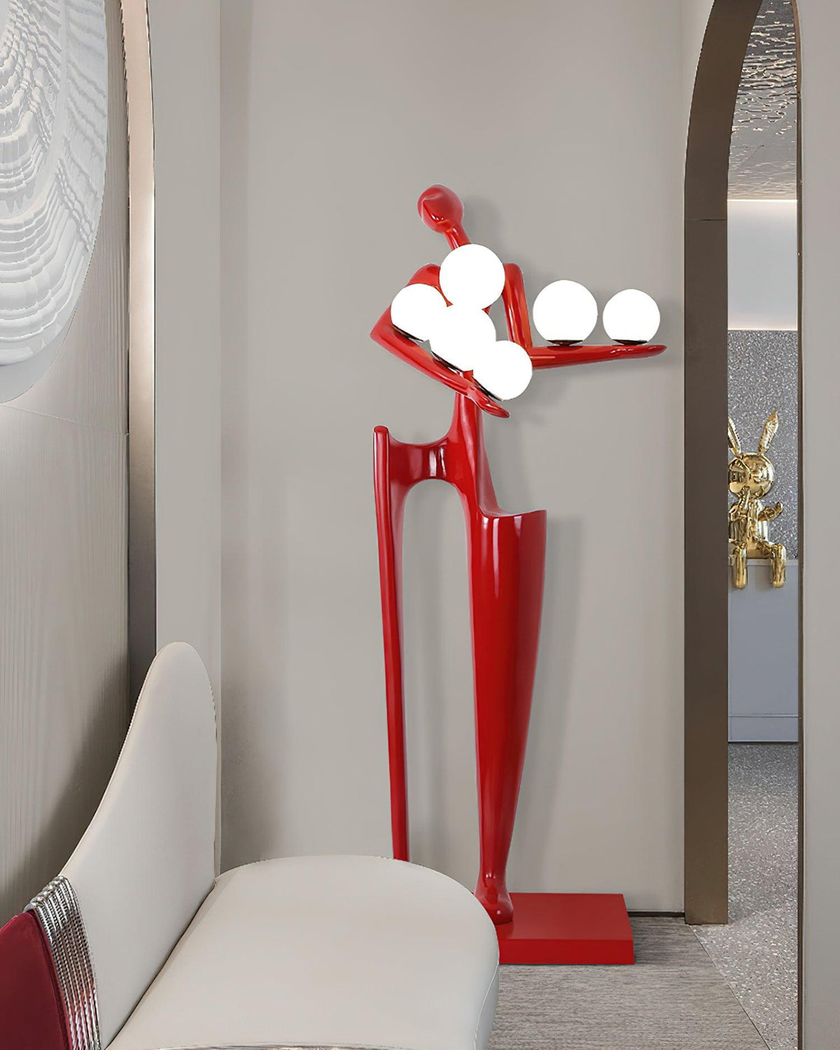 Orelivine vloerlamp