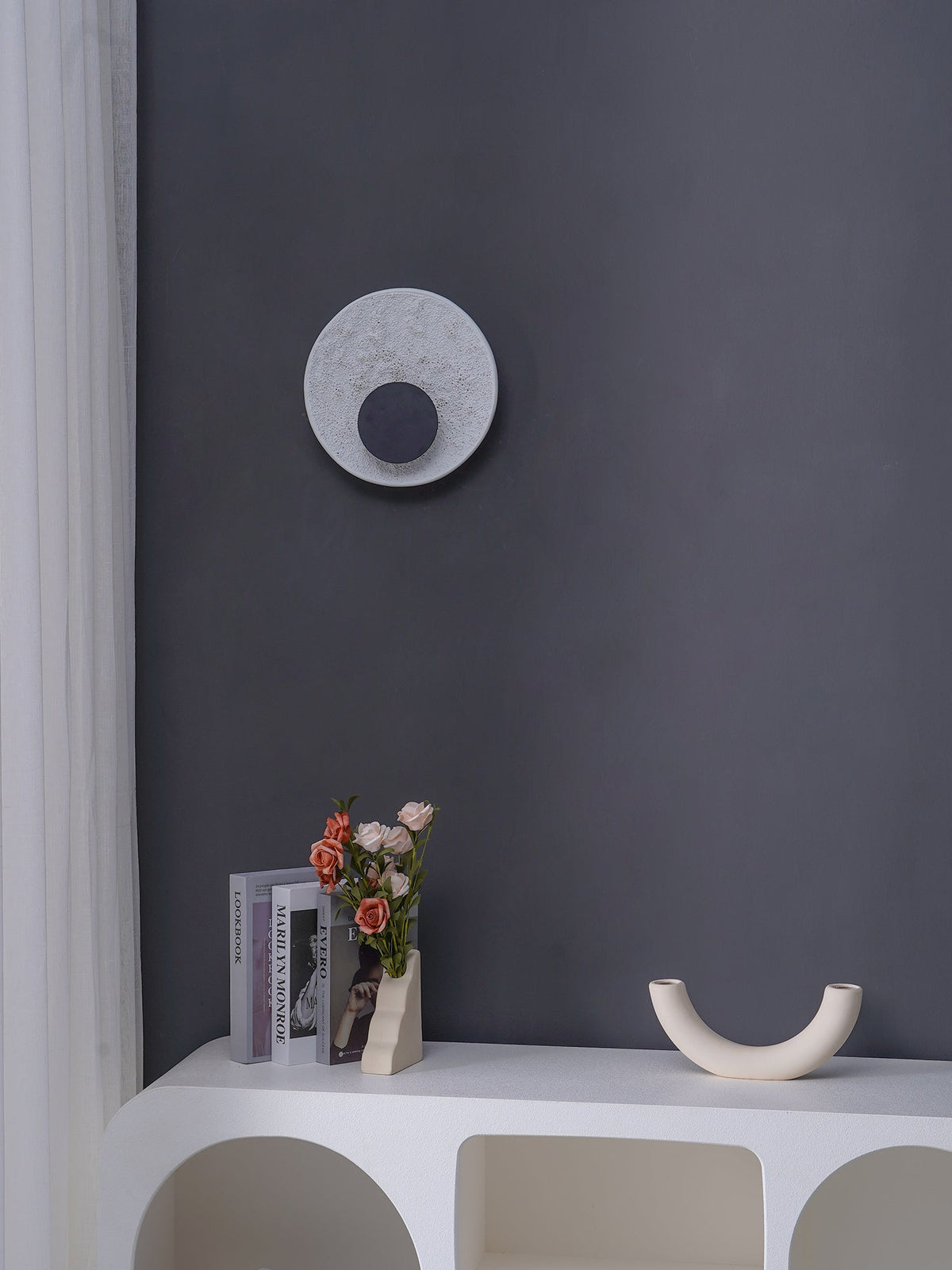Crater wandlamp