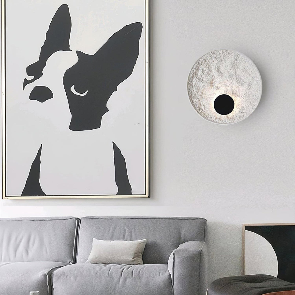 Crater wandlamp