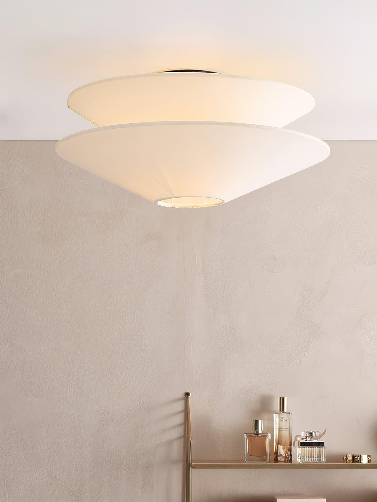 Ealo Noordse kunst stof Vlakke plafondlamp