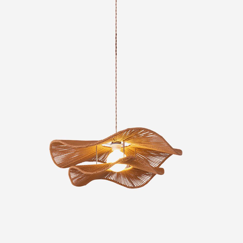 Solin Wave hanglamp van rotan