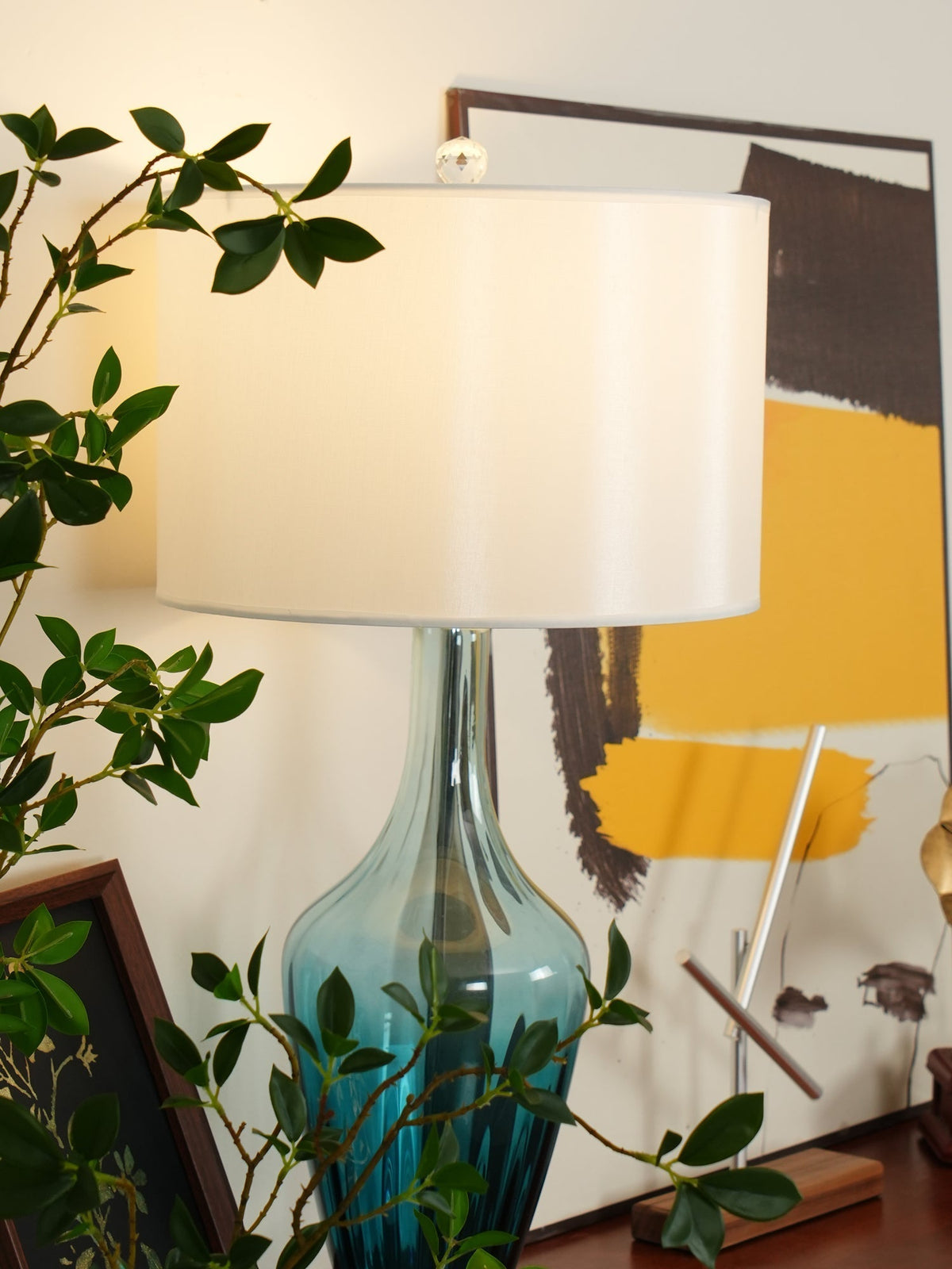Celanelia tafellamp van glas