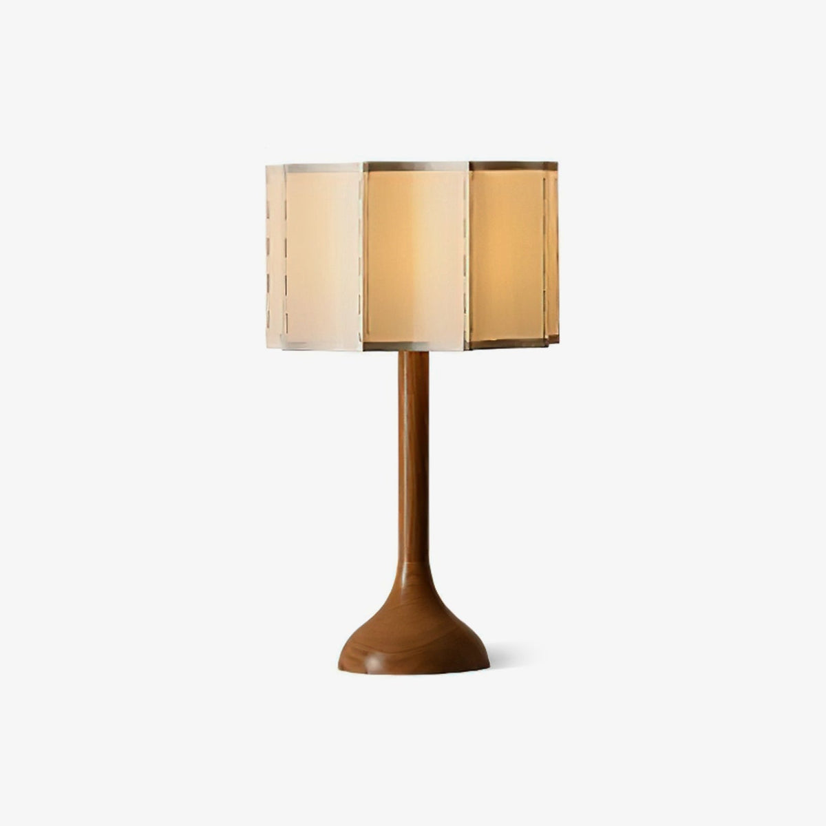 Livenq Houten Stoffen Retro tafellamp
