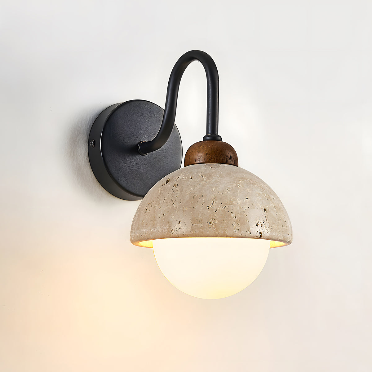 Nodule wandlamp