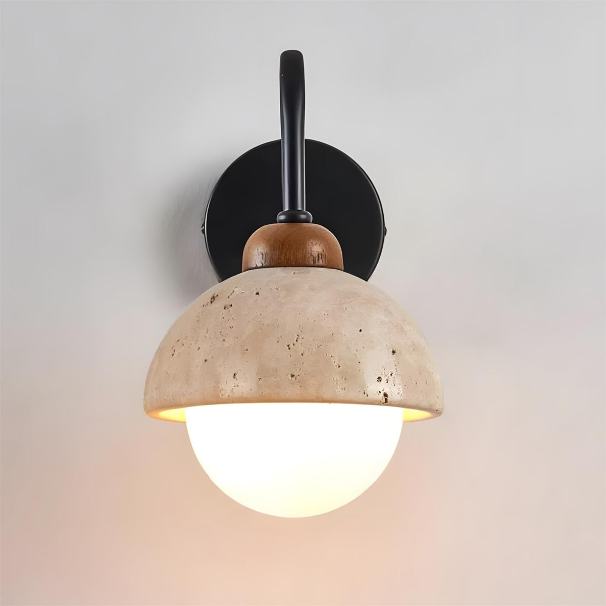 Nodule wandlamp