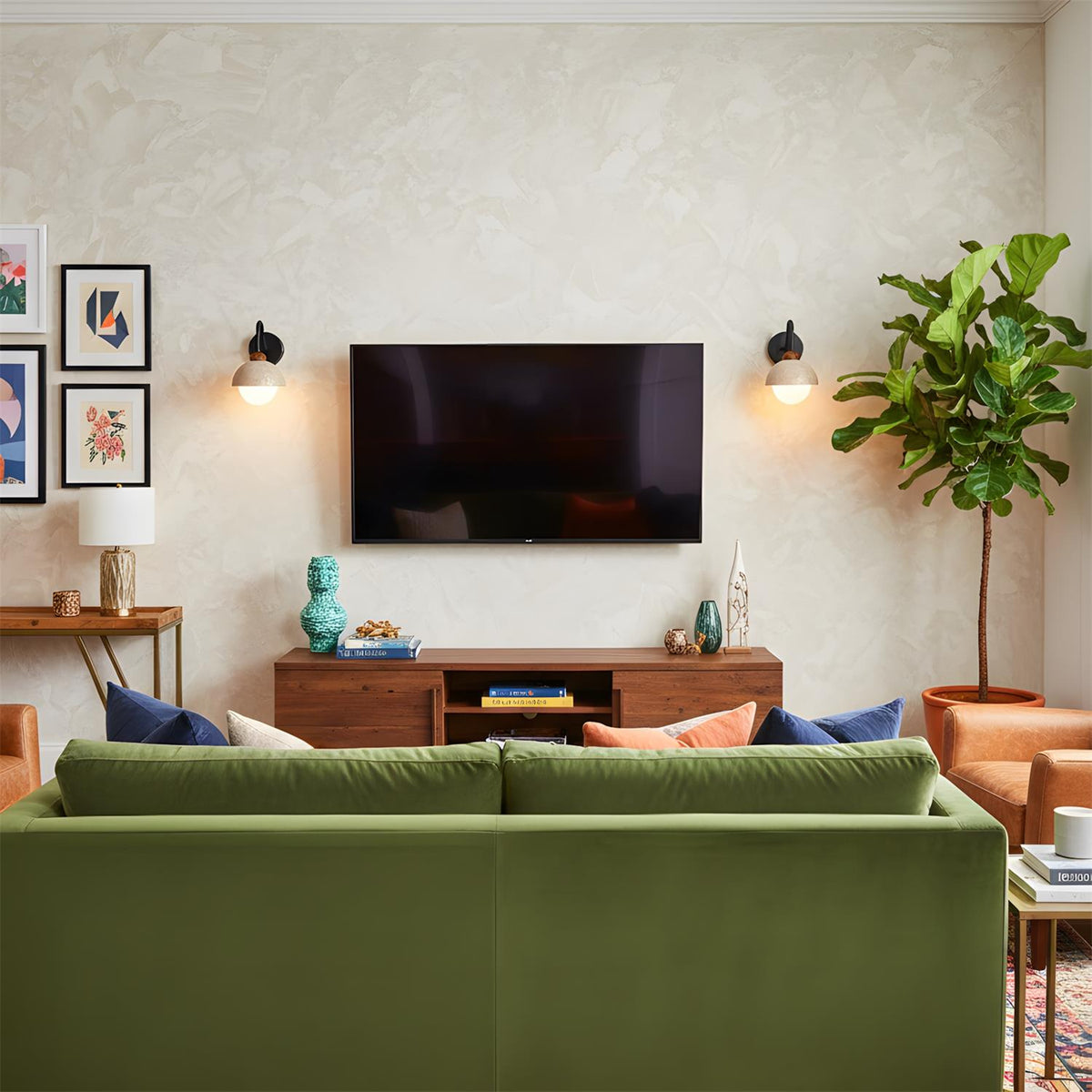 Nodule wandlamp
