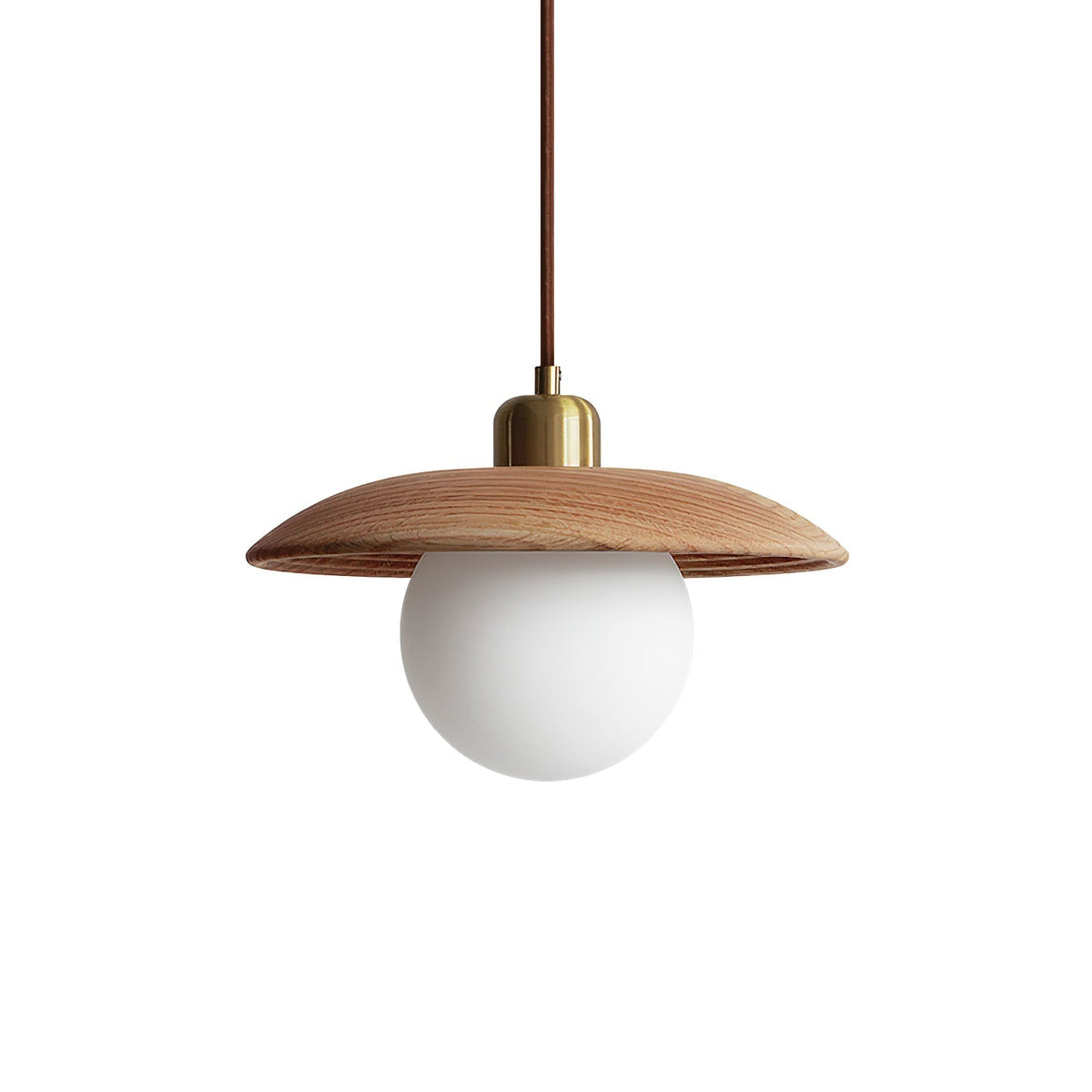 Cirisena hanglamp walnootkleur