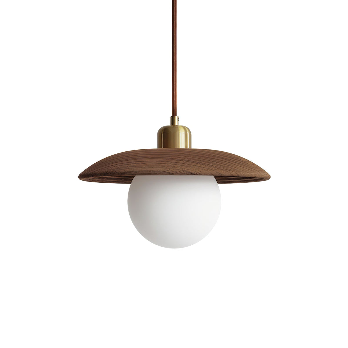 Cirisena hanglamp walnootkleur