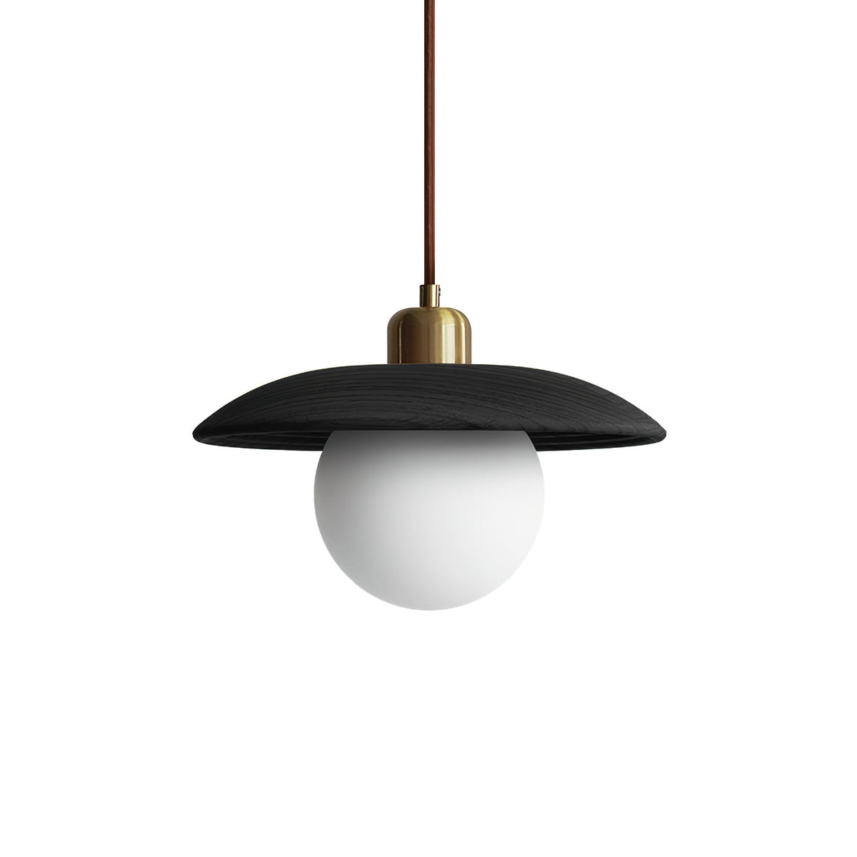 Cirisena hanglamp walnootkleur