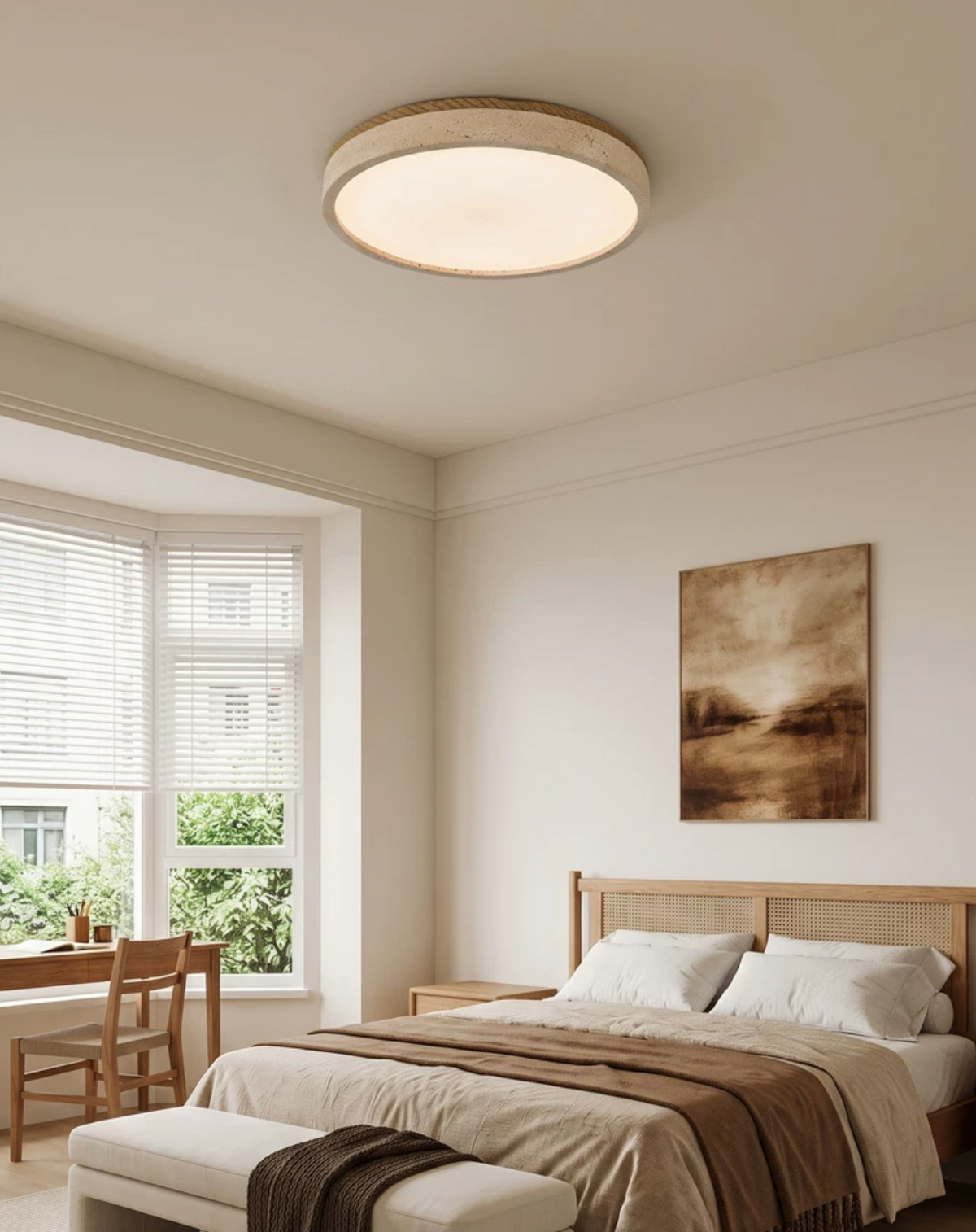 Haverleigh travertin inbouwlamp