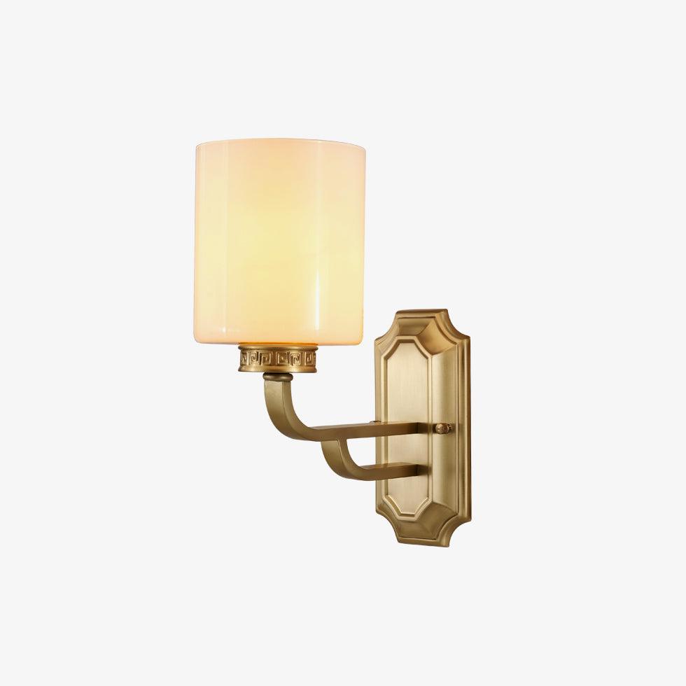 Regal klassieke messing wandlamp