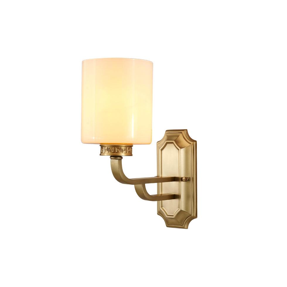 Regal klassieke messing wandlamp