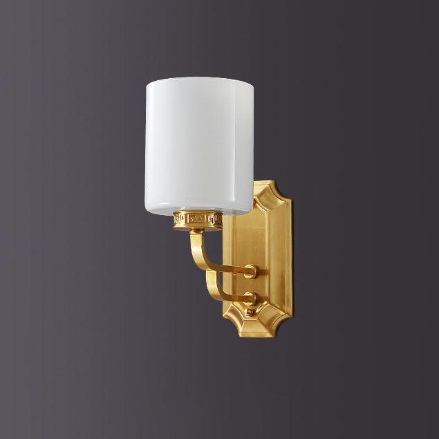 Regal klassieke messing wandlamp